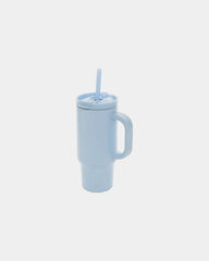 Mug gerecycled rvs 480ml waterdicht om te personaliseren - Blauw