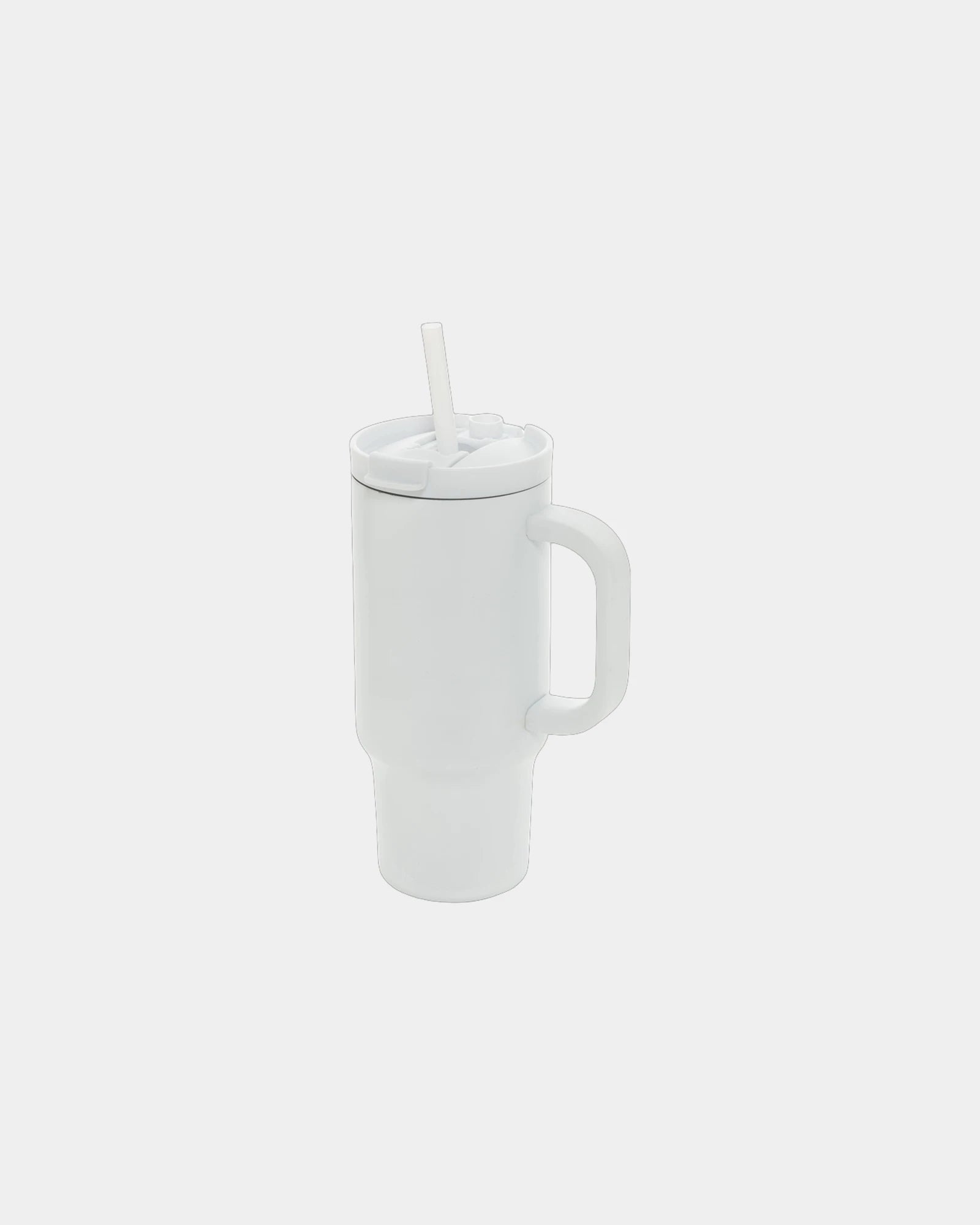 Mug gerecycled rvs 480ml waterdicht om te personaliseren - Wit