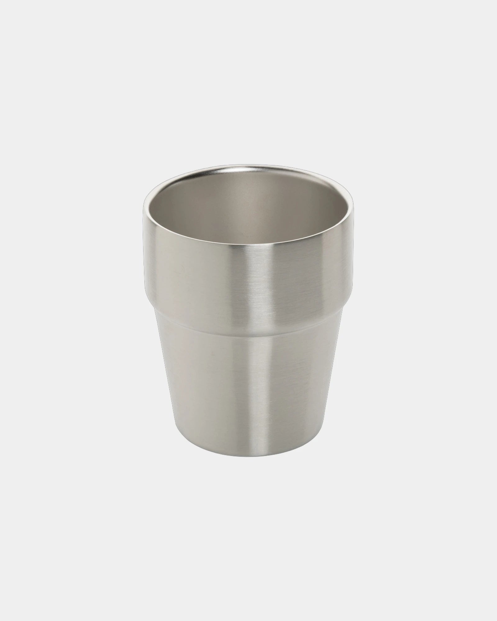Koffiemok gerecycled staal RCS 300ml om te personaliseren - Zilver