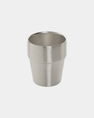 Koffiemok gerecycled staal RCS 300ml om te personaliseren - Zilver