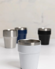 Koffiemok gerecycled staal RCS 300ml om te personaliseren - 8