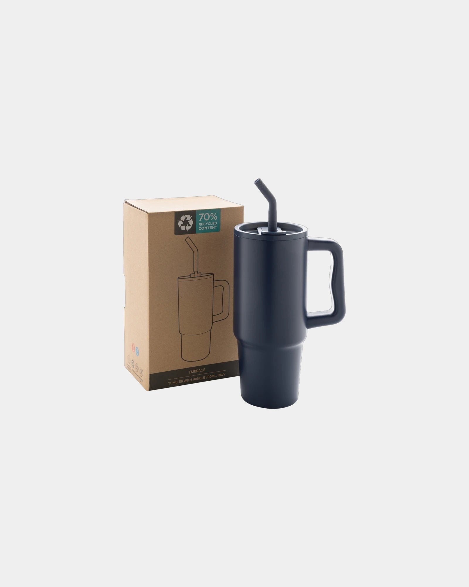 Mug gerecycled rvs 900ml Embrace RCS om te personaliseren - 50