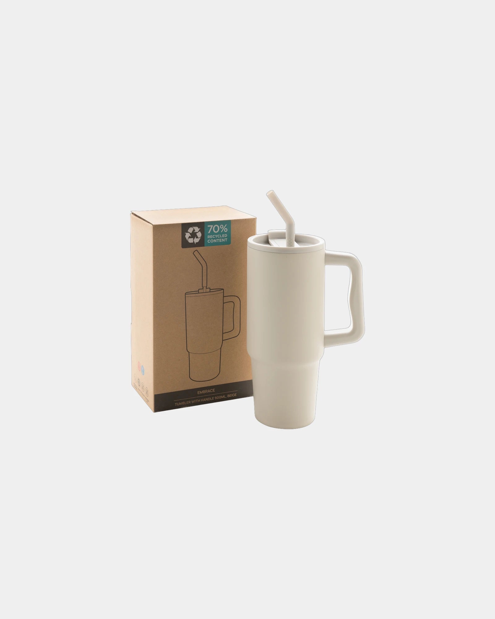 Mug gerecycled rvs 900ml Embrace RCS om te personaliseren - 41