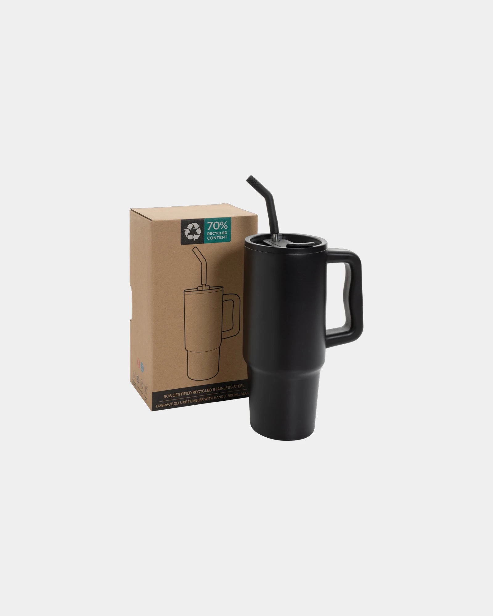 Mug gerecycled rvs 900ml Embrace RCS om te personaliseren - 2