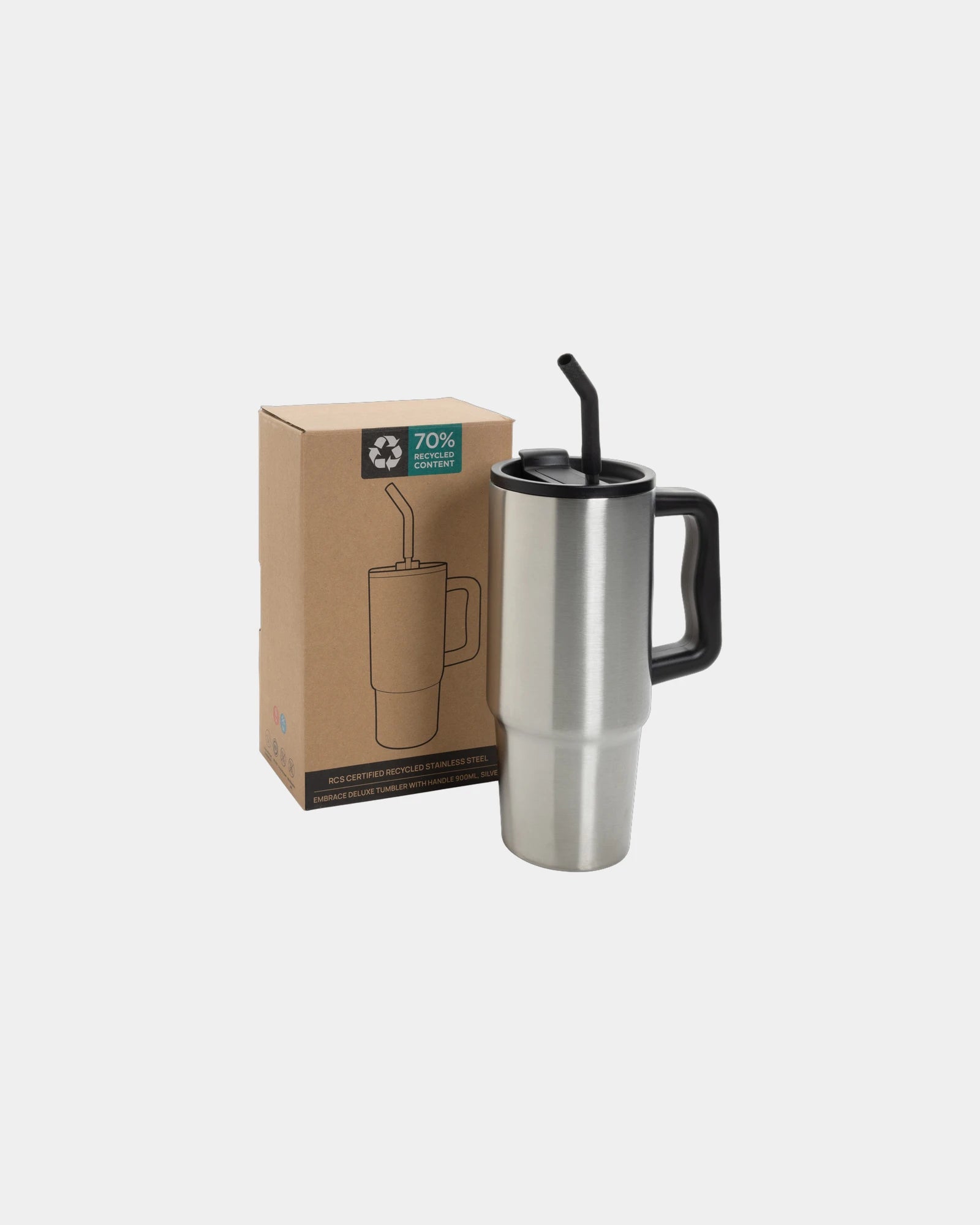 Mug gerecycled rvs 900ml Embrace RCS om te personaliseren - 9