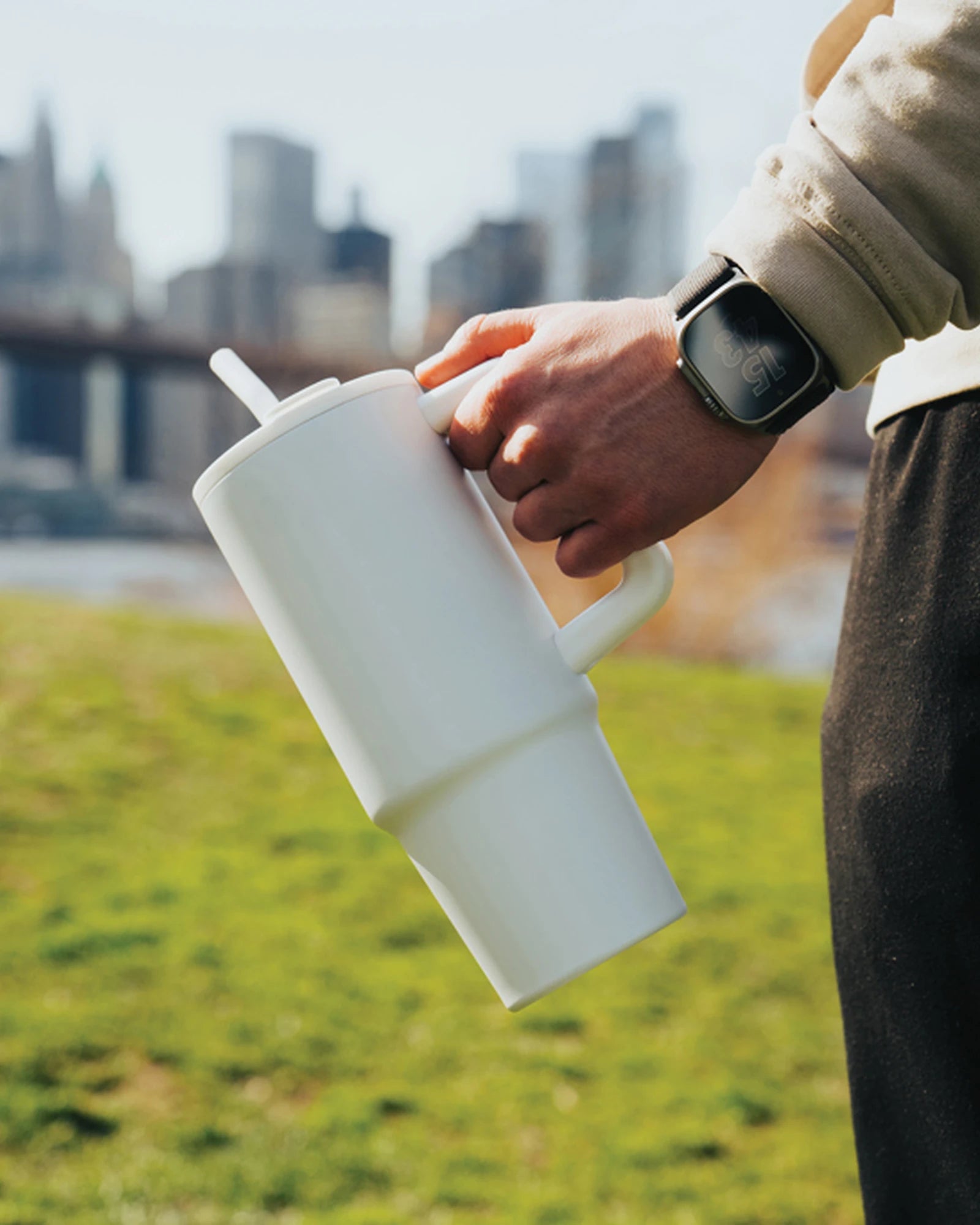 Mug gerecycled rvs 900ml Embrace RCS om te personaliseren - 20