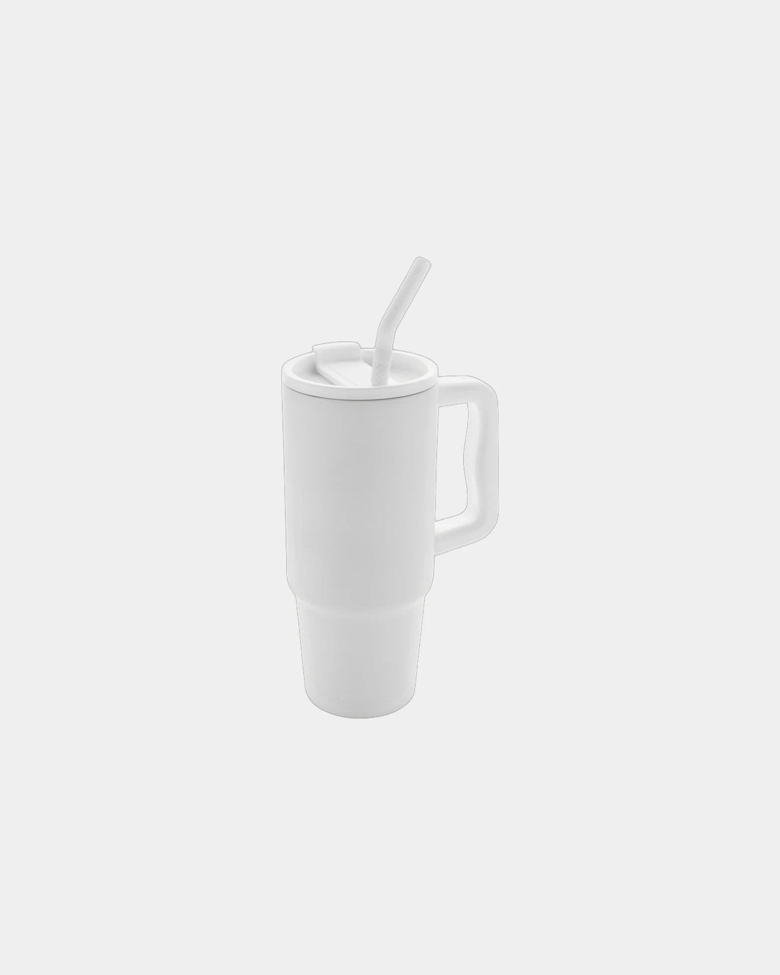 Mug gerecycled rvs 900ml Embrace RCS om te personaliseren - Wit