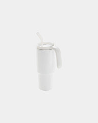 Mug gerecycled rvs 900ml RCS Graphic om te personaliseren - Wit