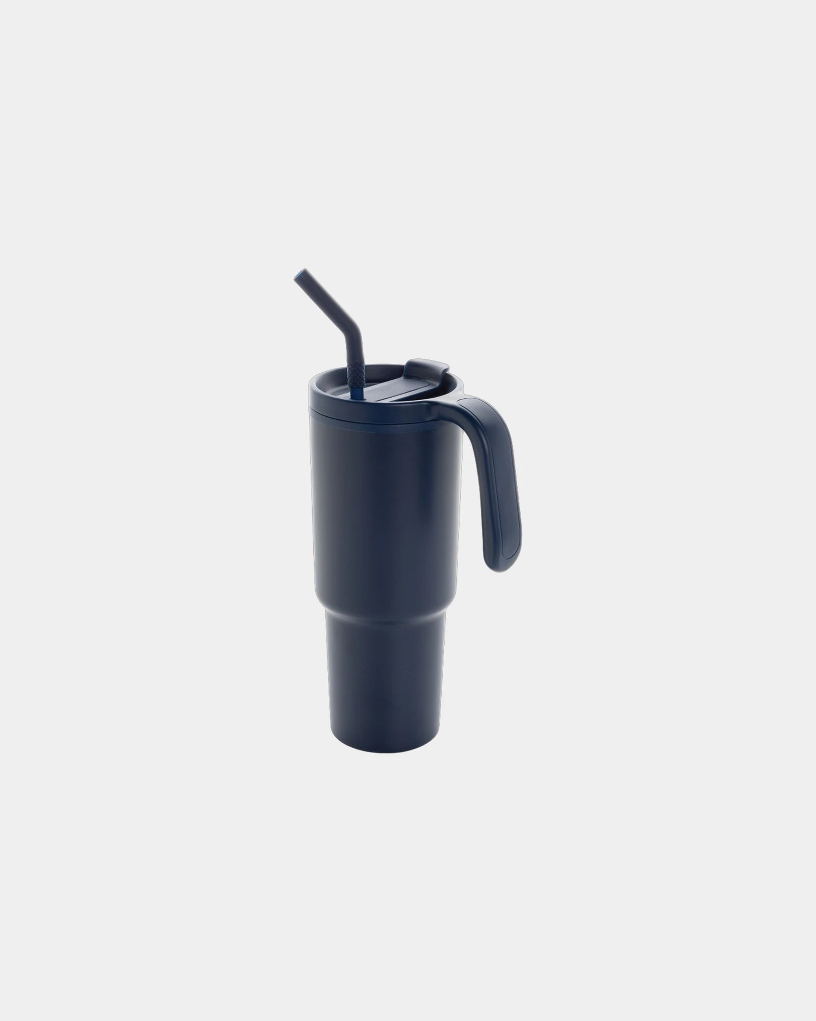 Mug gerecycled rvs 900ml RCS Graphic om te personaliseren - Marineblauw