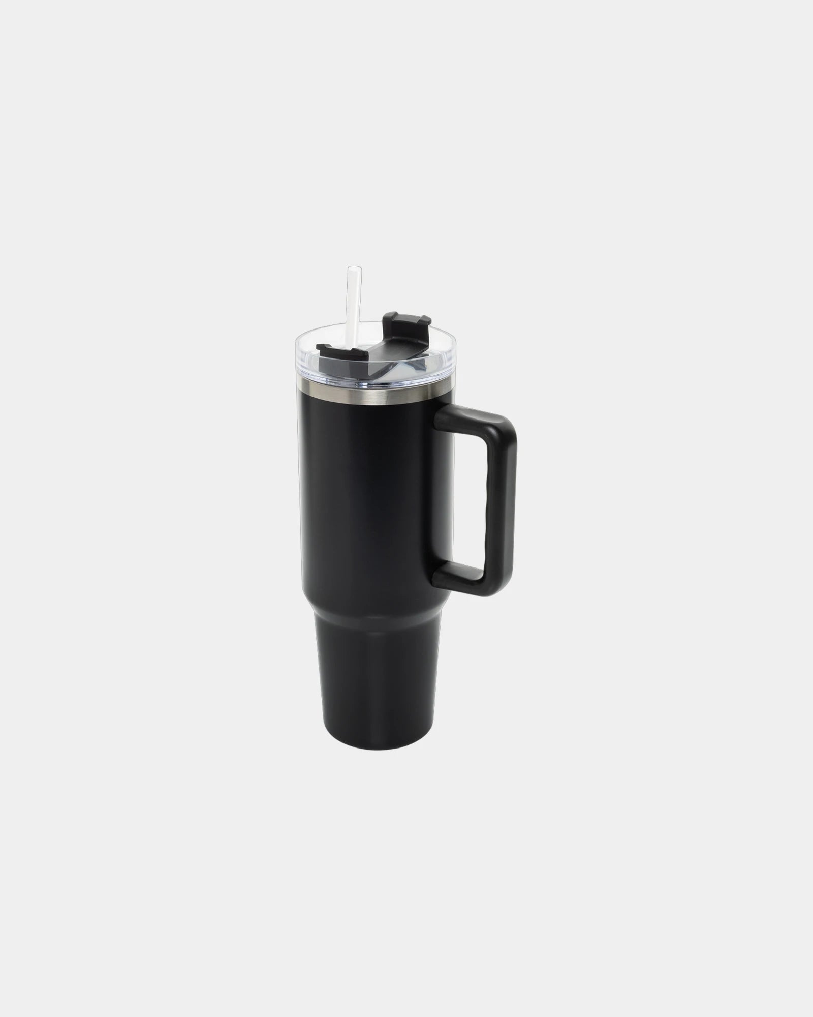 Mug rvs gerecycled RCS 1,2L Peakflow om te personaliseren - Zwart