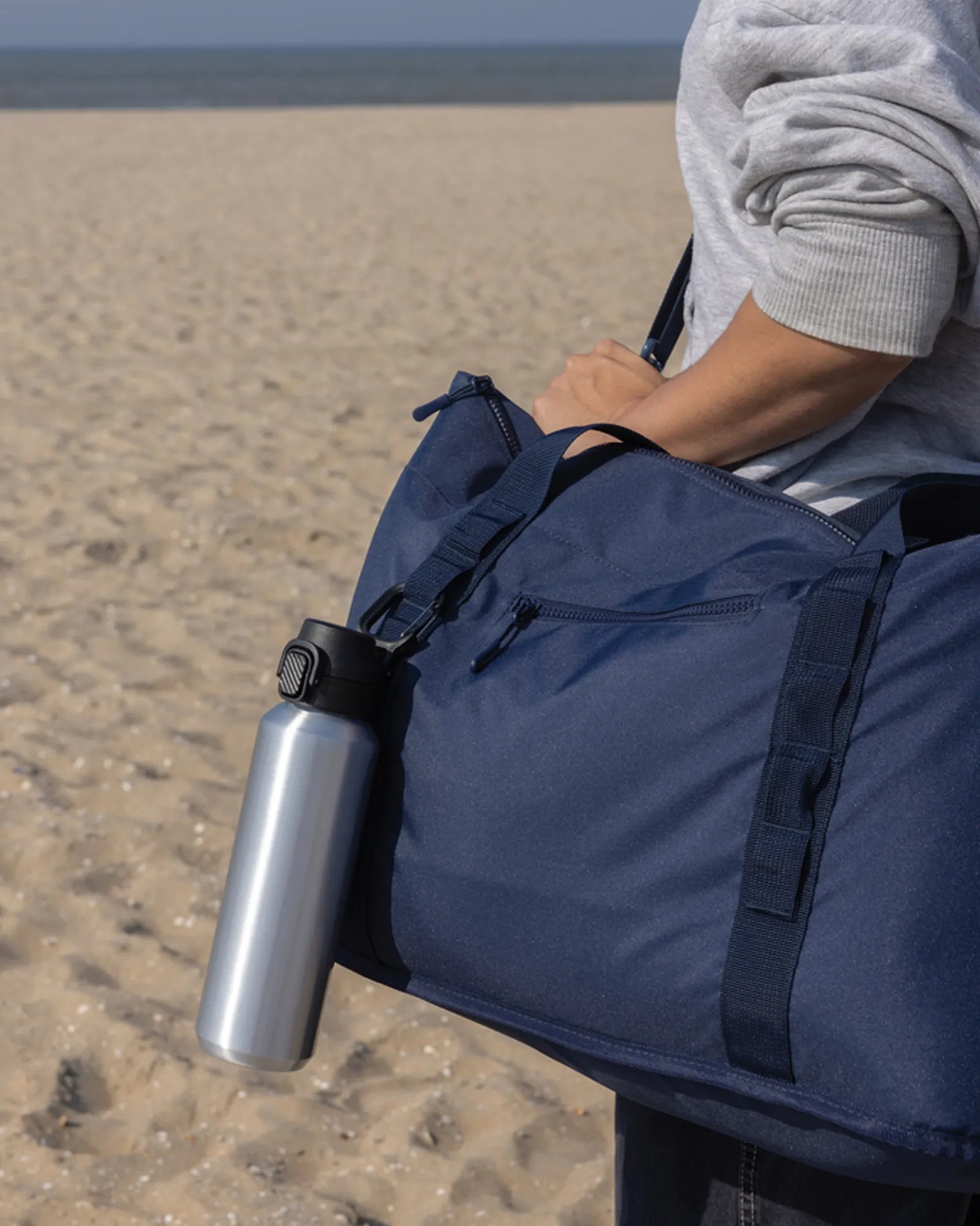 Thermosfles van gerecycled rvs 600ml om te personaliseren - 9