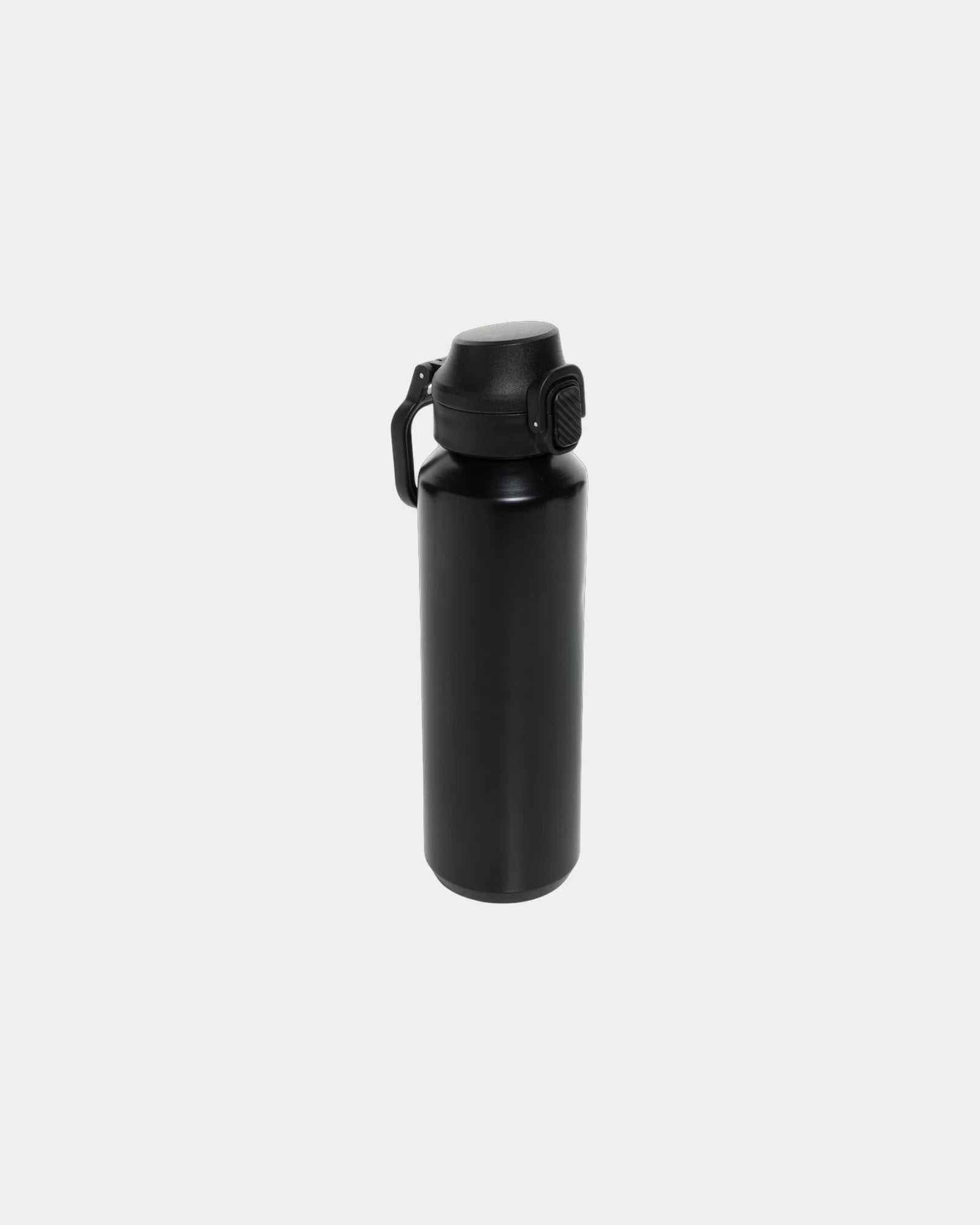 Thermosfles van gerecycled rvs 600ml om te personaliseren - Zwart