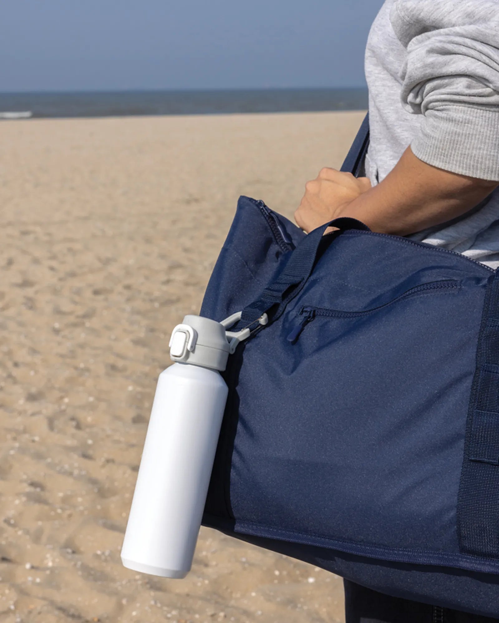Thermosfles van gerecycled rvs 600ml om te personaliseren - 14