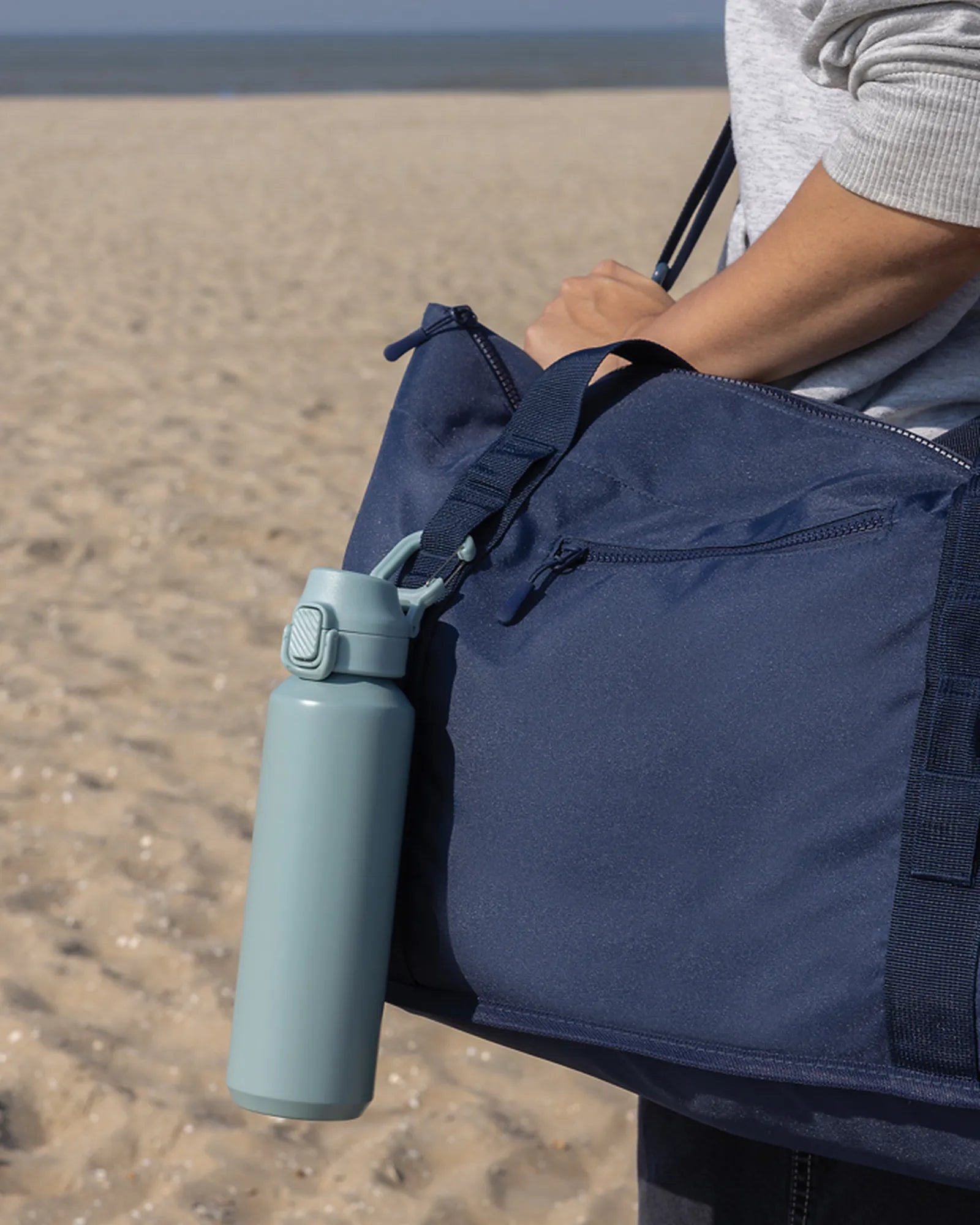 Thermosfles van gerecycled rvs 600ml om te personaliseren - 19