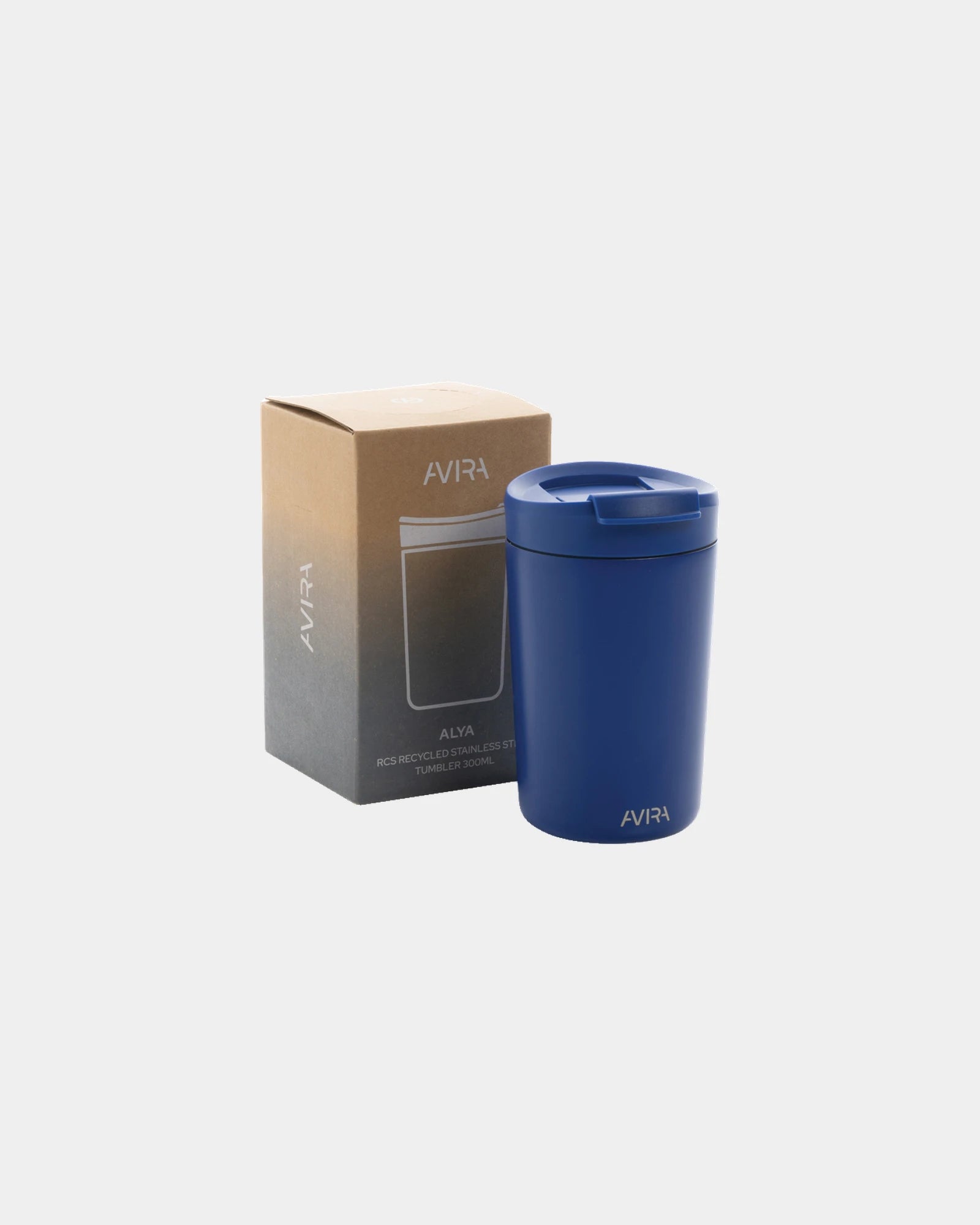 Mug gerecycled staal RCS 300ml om te personaliseren