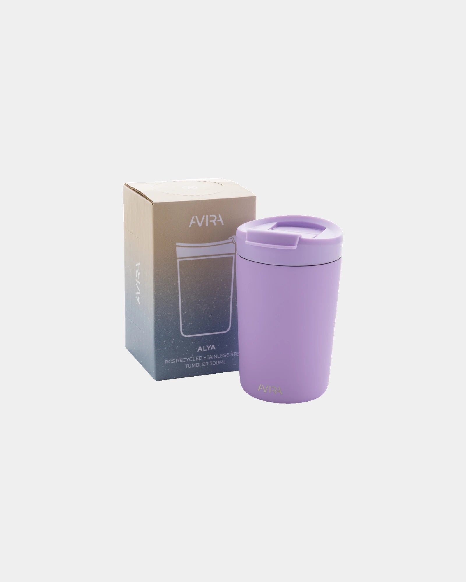 Mug gerecycled staal RCS 300ml om te personaliseren