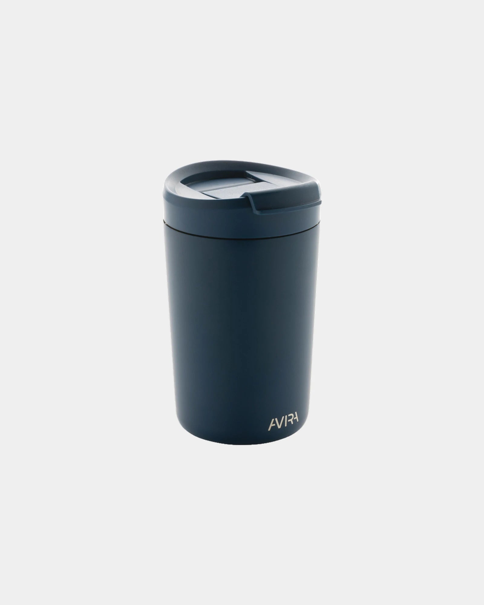 Mug gerecycled staal RCS 300ml om te personaliseren - Marineblauw