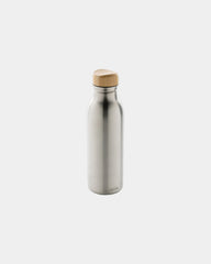 Drinkfles van gerecycled rvs RCS 600ml om te personaliseren - Zilver