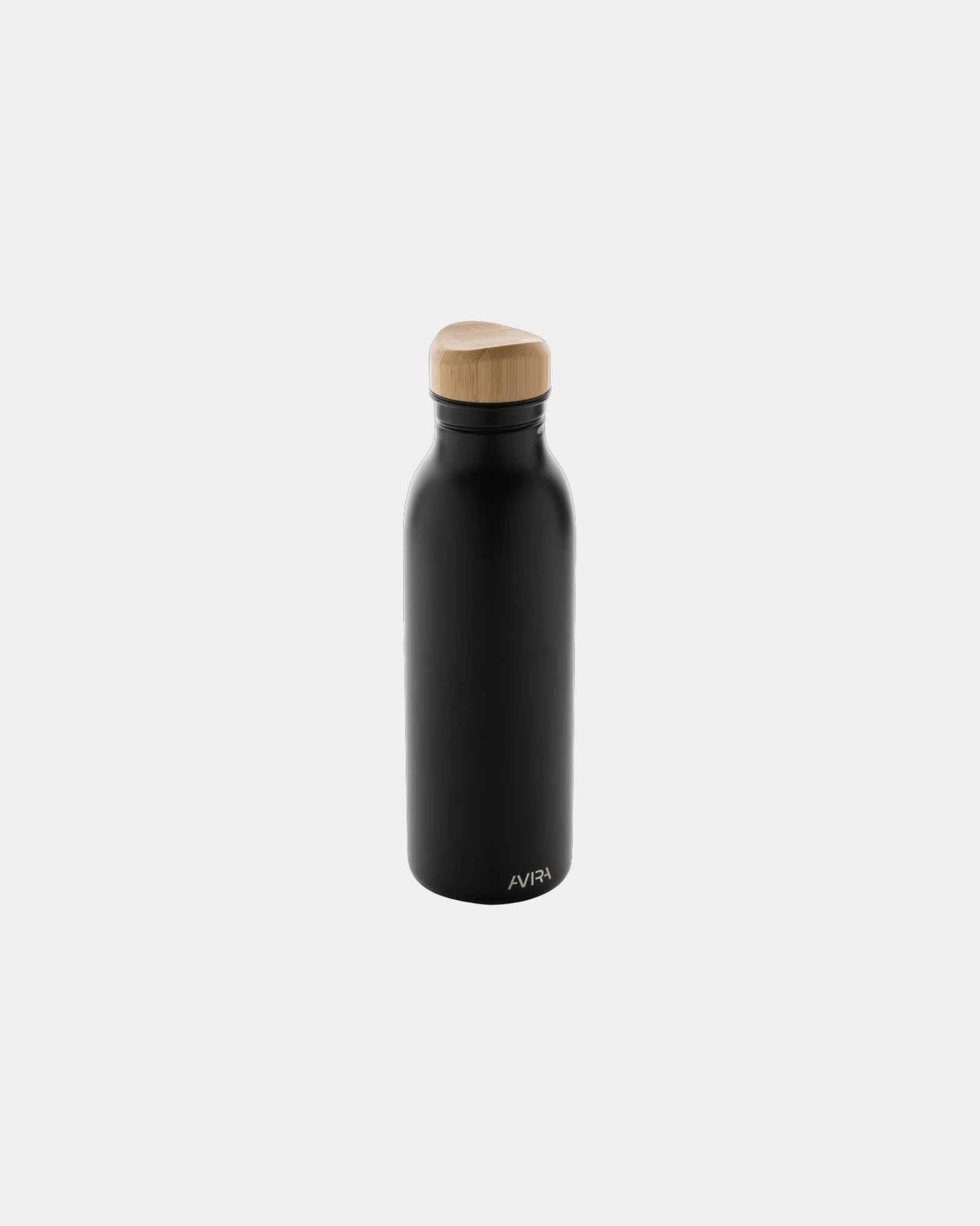 Drinkfles van gerecycled rvs RCS 600ml om te personaliseren - Zwart