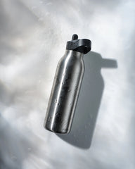 Drinkfles van gerecycled rvs fliptop om te personaliseren - 25
