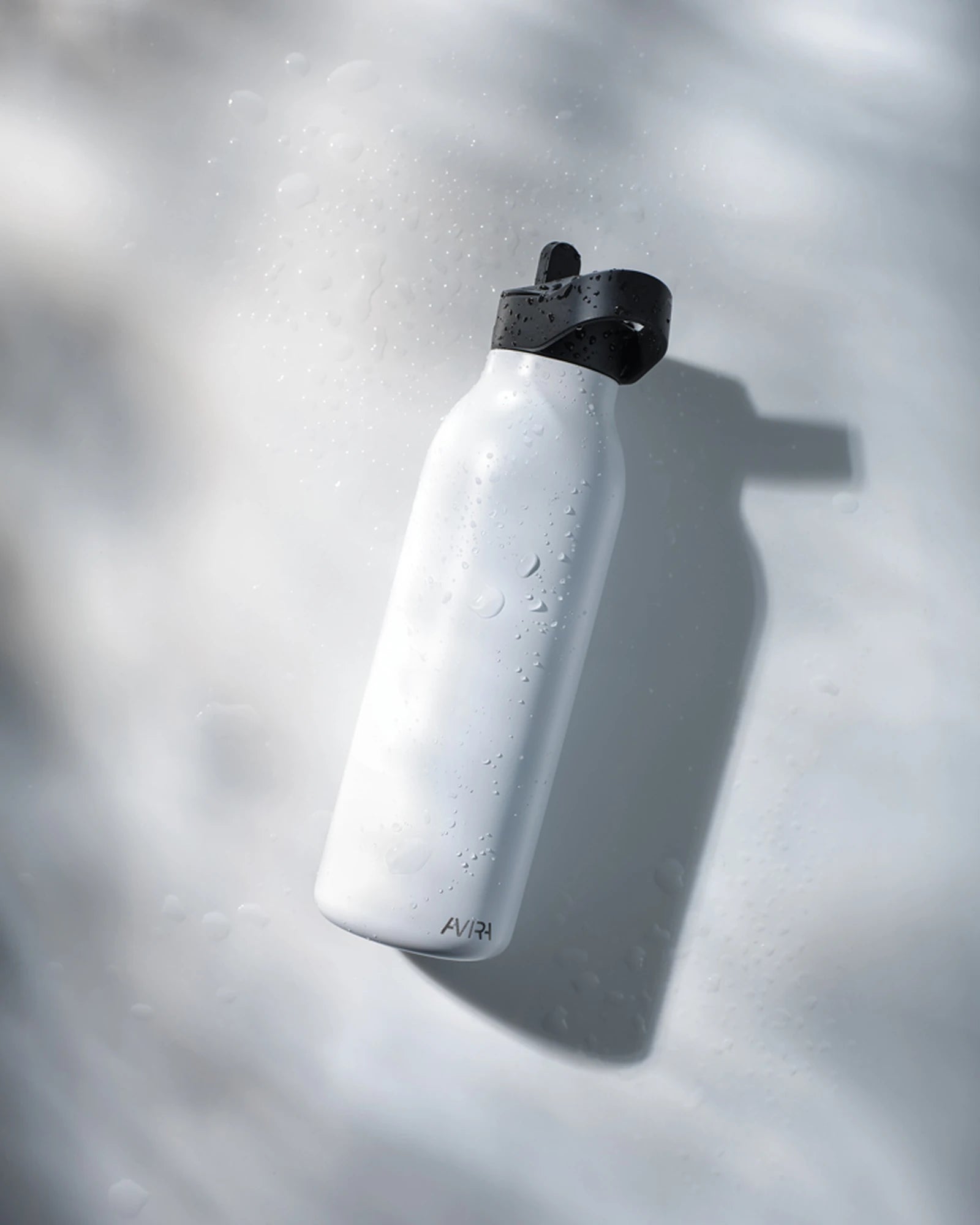 Drinkfles van gerecycled rvs fliptop om te personaliseren - 34