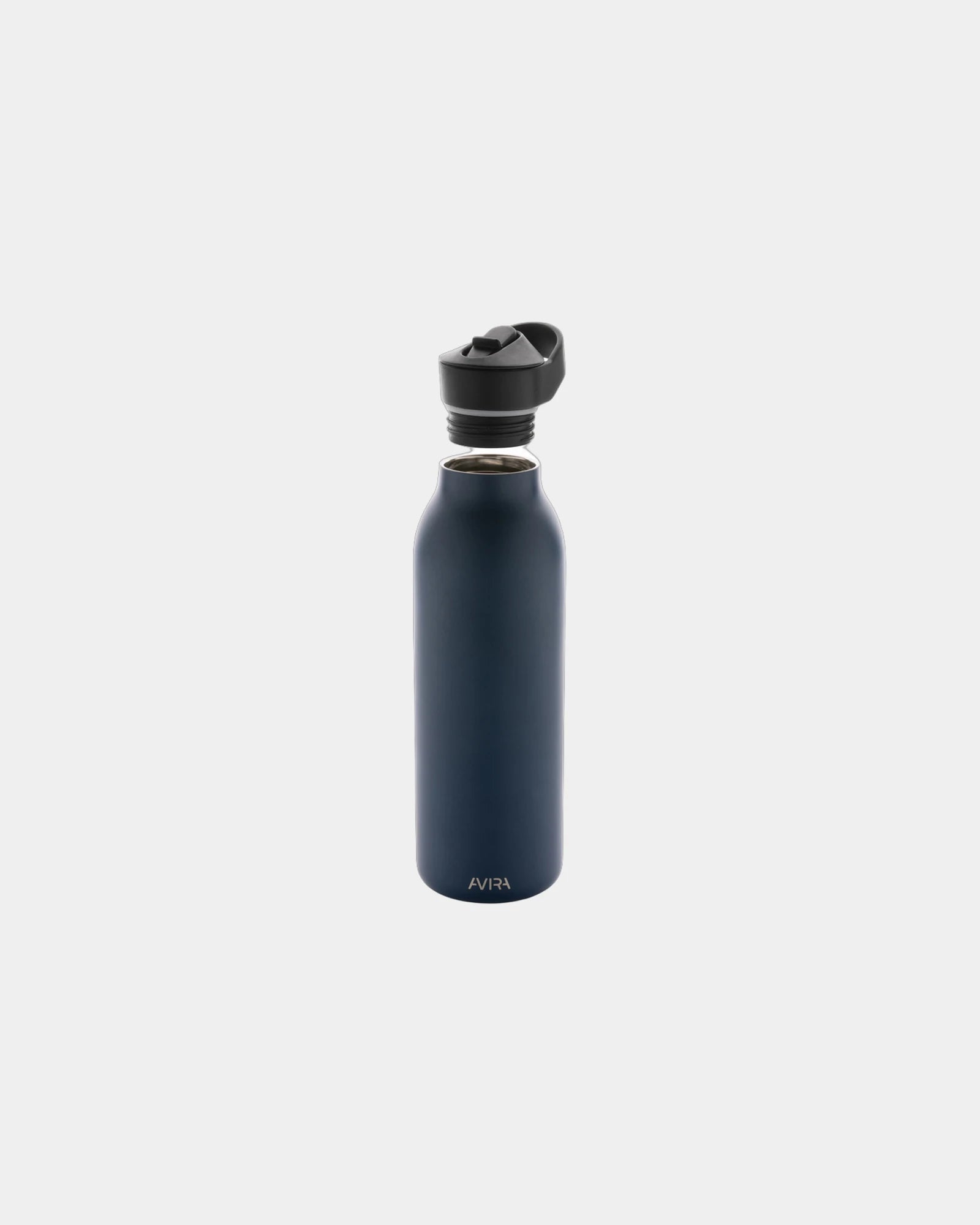 Drinkfles van gerecycled rvs fliptop om te personaliseren - 4