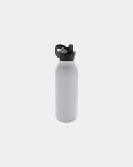 Drinkfles van gerecycled rvs fliptop om te personaliseren - Wit
