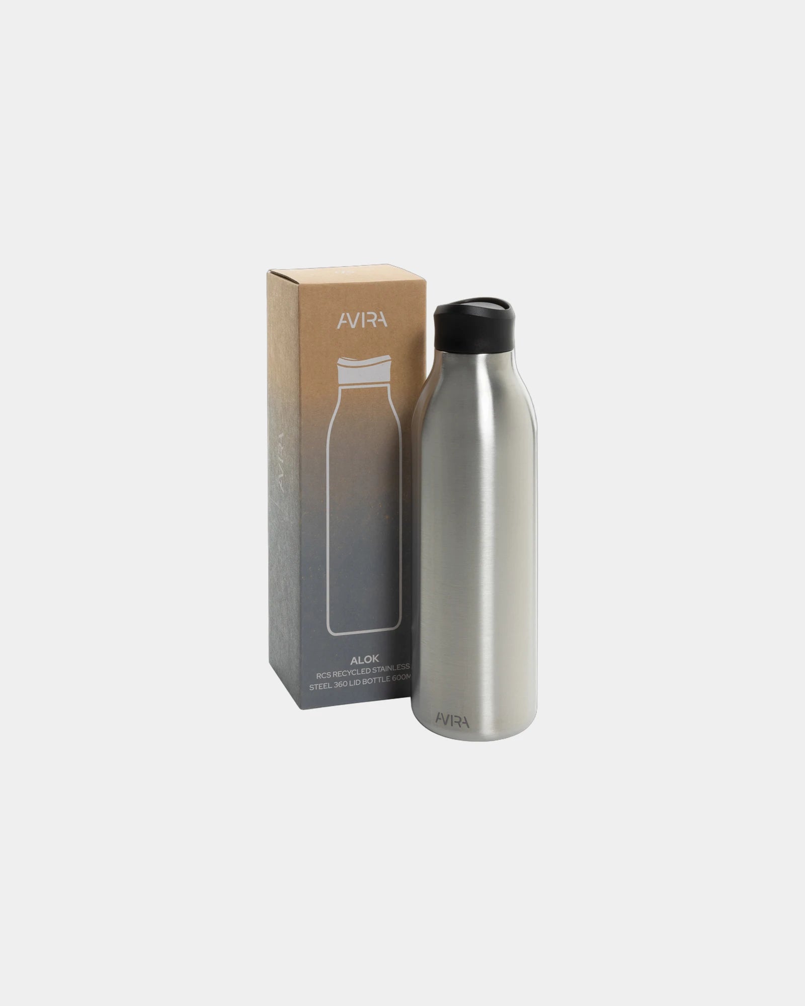 Drinkfles van gerecycled rvs RCS 600ml om te personaliseren - 15
