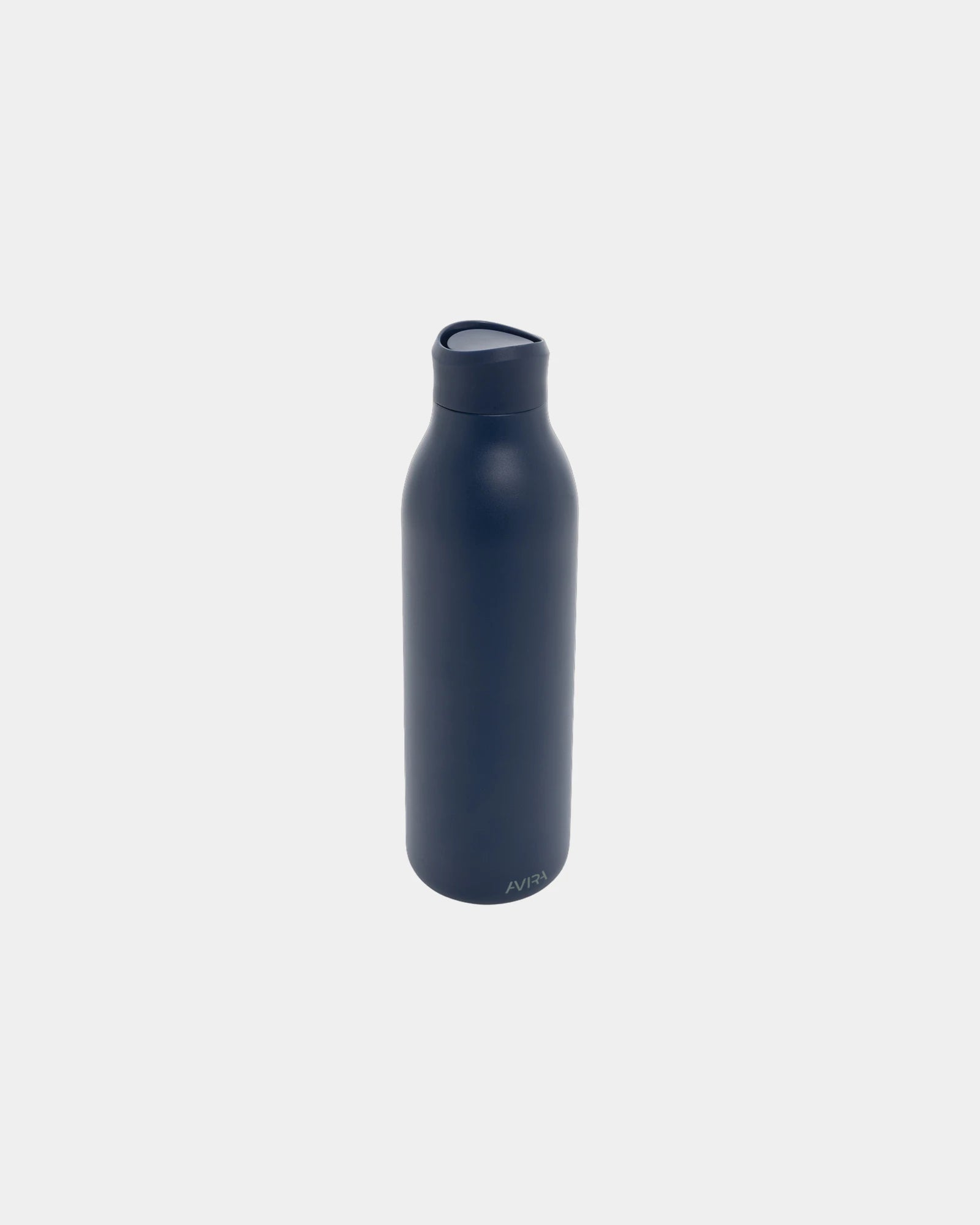 Drinkfles van gerecycled rvs RCS 600ml om te personaliseren - Marineblauw