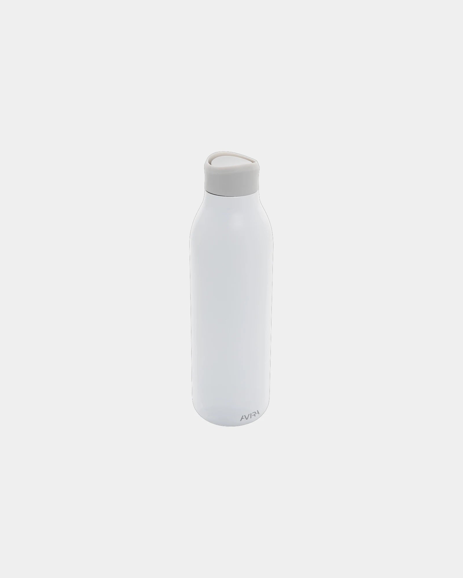 Drinkfles van gerecycled rvs RCS 600ml om te personaliseren - Wit