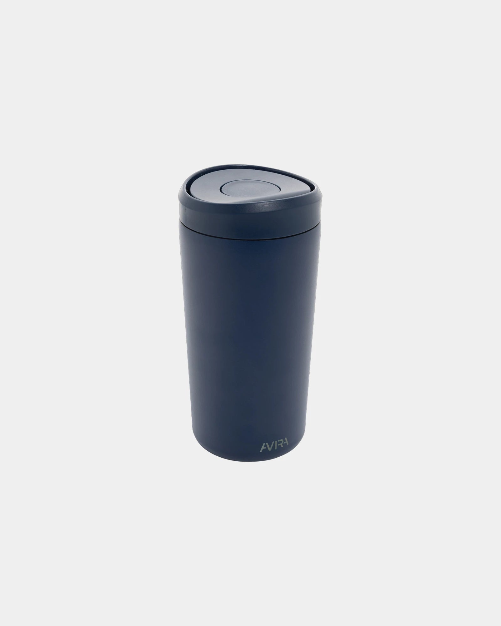 Mug gerecycled staal RCS 400ml Alix om te personaliseren - Marineblauw