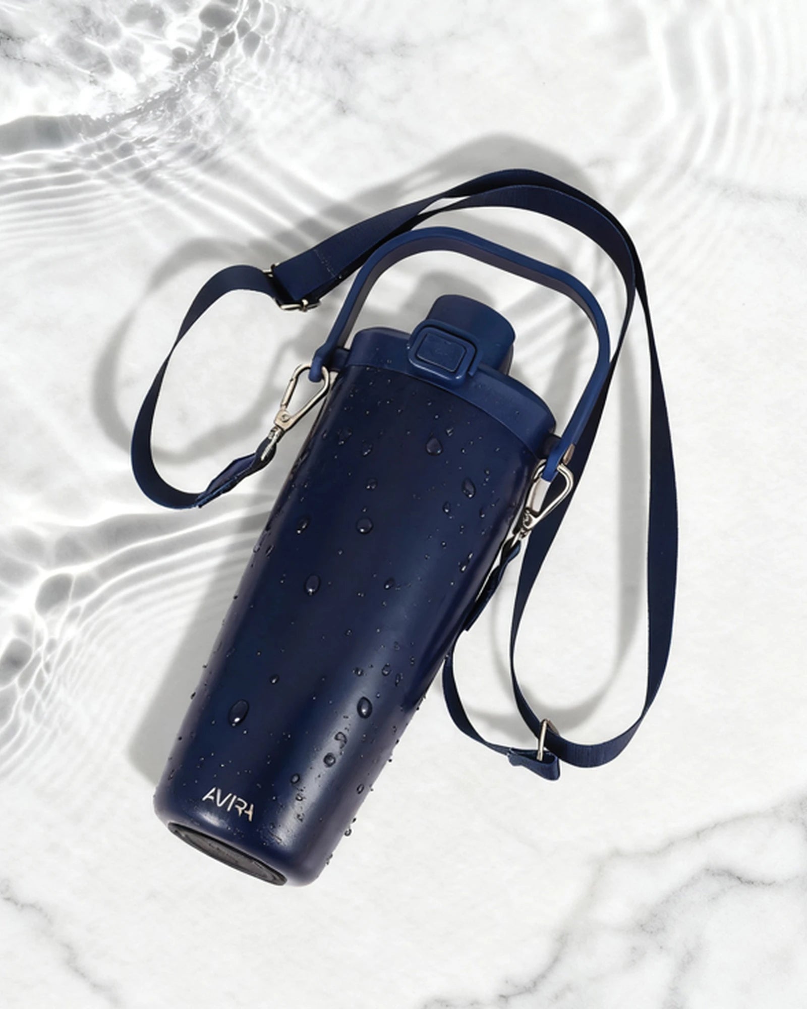 Drinkfles van gerecycled staal 600ml om te personaliseren - 36