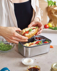 Lunchbox rvs Black + Blum 1,25L om te personaliseren - 7