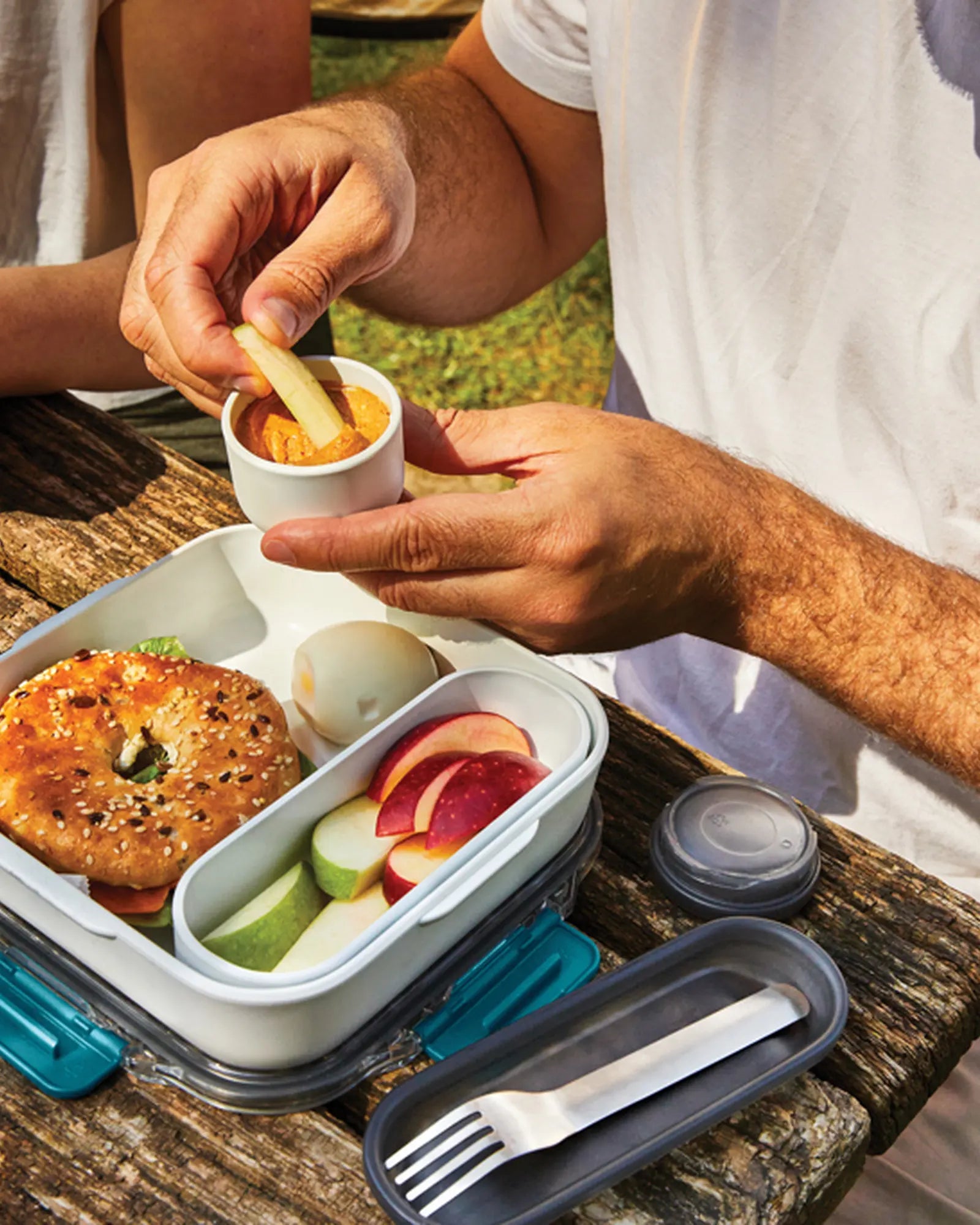 Lunchbox 1L Black + Blum Original om te personaliseren - 12