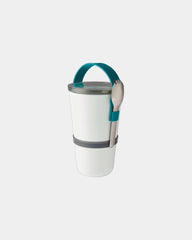 Lunchbox lekvrij Black+Blum Original om te personaliseren - Turquoise