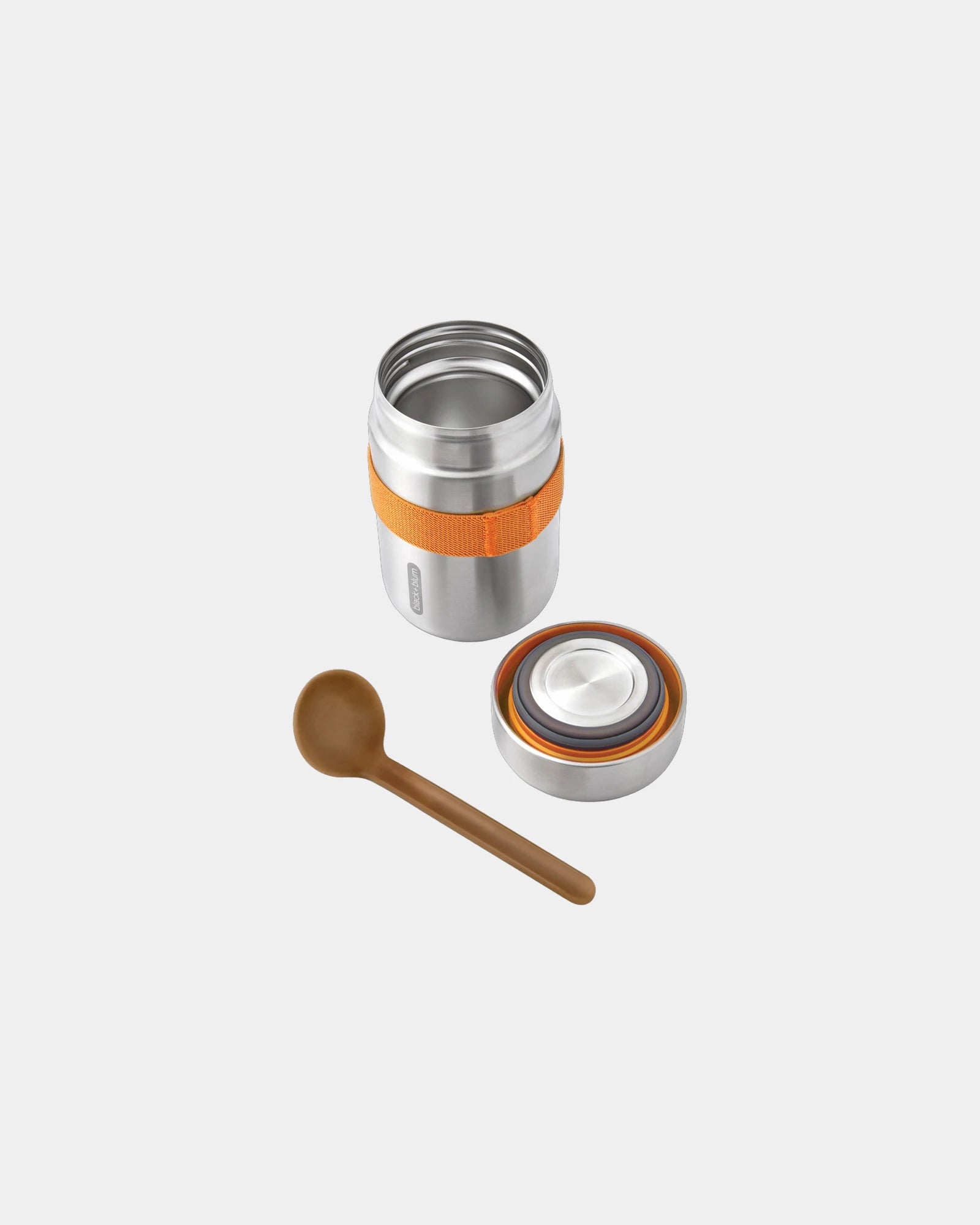Voedselcontainer rvs Black + Blum 400ml om te personaliseren - 1