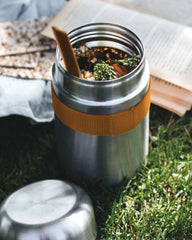Voedselcontainer rvs Black + Blum 400ml om te personaliseren - 5