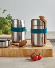 Voedselcontainer rvs Black + Blum 400ml om te personaliseren - 19