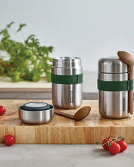 Voedselcontainer rvs Black + Blum 400ml om te personaliseren - 12