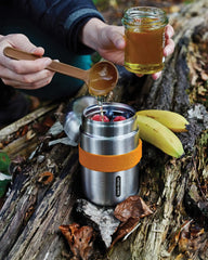 Voedselcontainer rvs Black + Blum 400ml om te personaliseren - 4