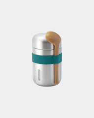 Voedselcontainer rvs Black + Blum 400ml om te personaliseren - Turquoise