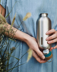 Drinkfles roestvrij staal 600ml om te personaliseren - 12