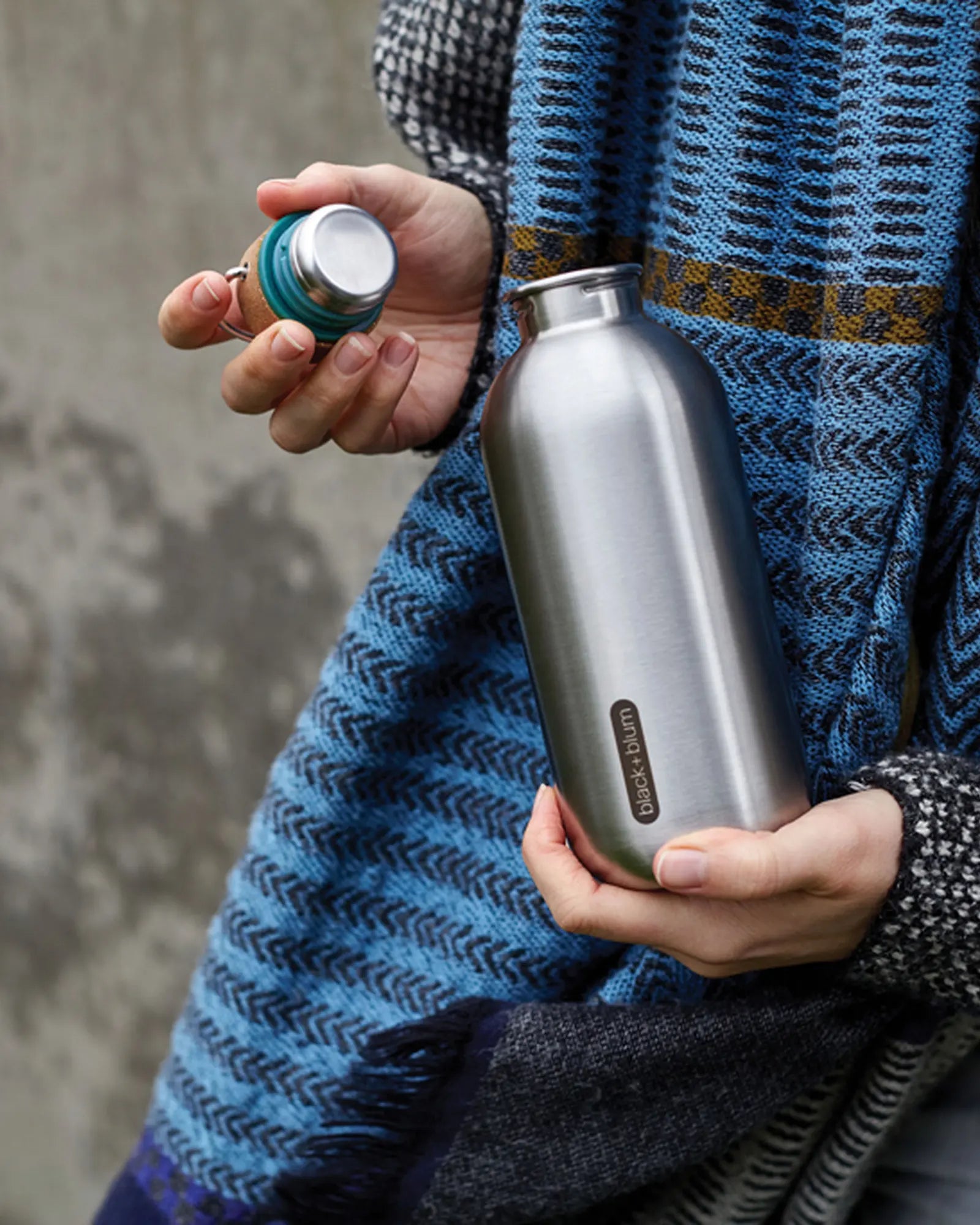 Drinkfles roestvrij staal 600ml om te personaliseren - 13