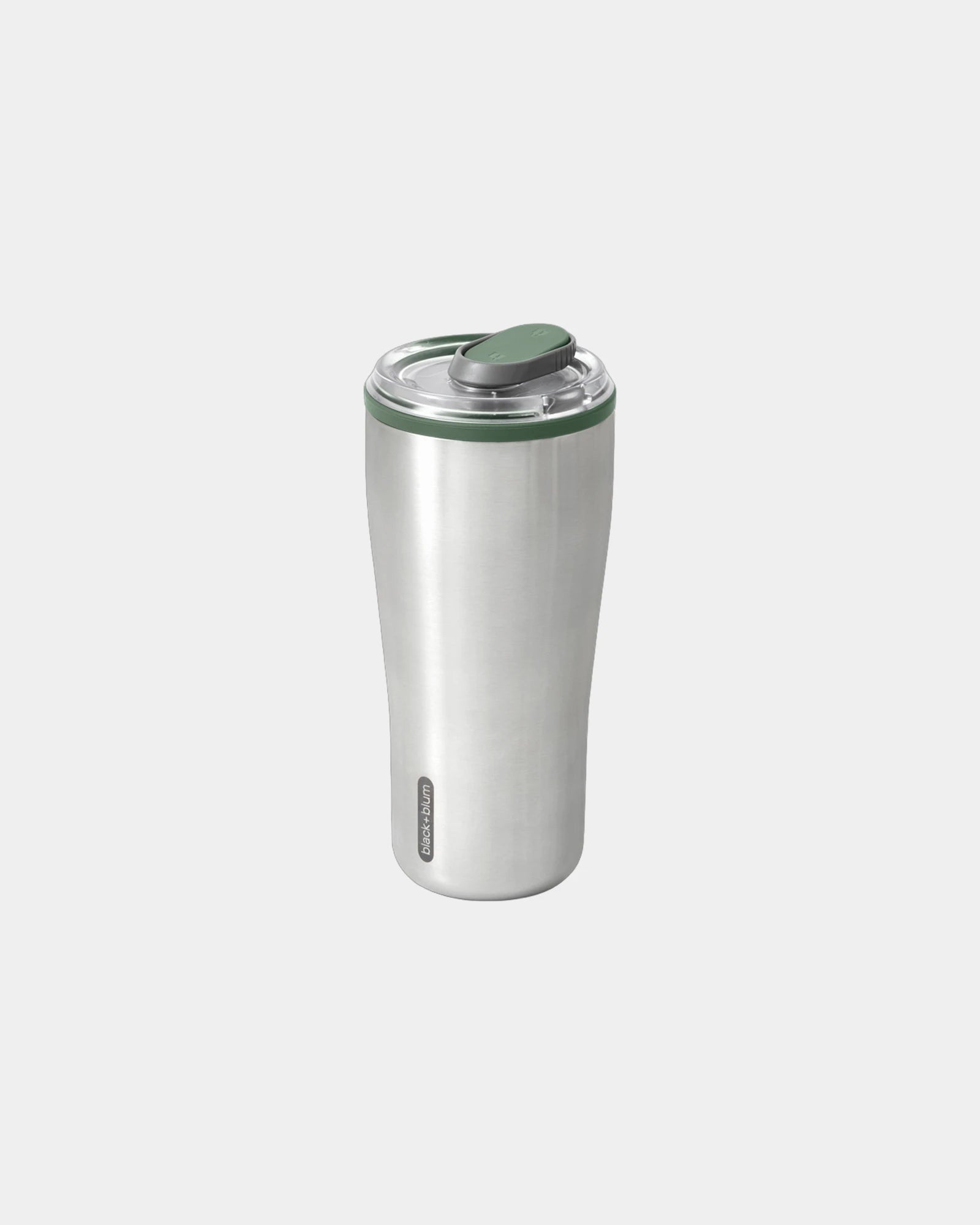 Reisbeker rvs geïsoleerd 600ml om te personaliseren - Olijfgroen
