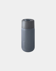 Reisbeker glas Black + Blum 340ml om te personaliseren - Grijs