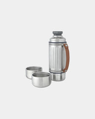 Thermosfles Explorer Duo 1L om te personaliseren - Grijs