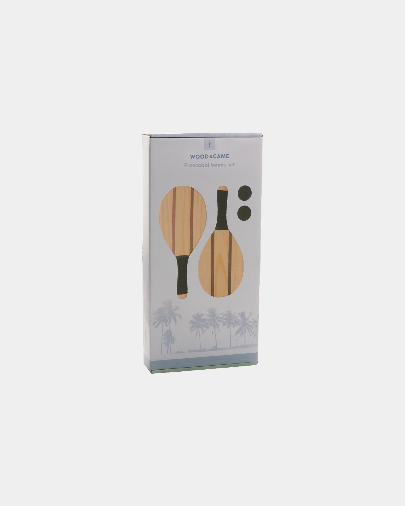 Frescobolset hout met comfortabele grip om te personaliseren