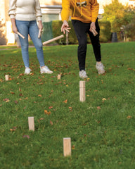 Kubb spel houten tuinspel met opbergtas om te personaliseren - 5
