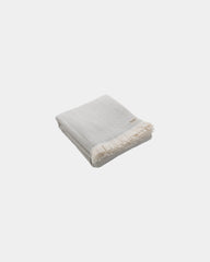 Handdoek gerecycled katoen 100x180cm om te personaliseren - Grijs