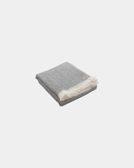 Handdoek gerecycled katoen 100x180cm om te personaliseren - Zwart